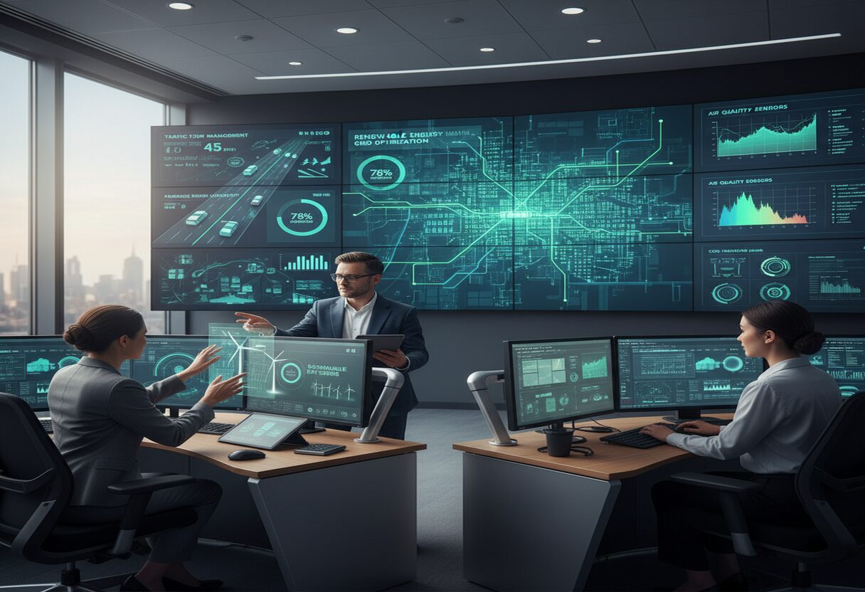 AI supporting renewable grids, smart buildings, and climate modeling