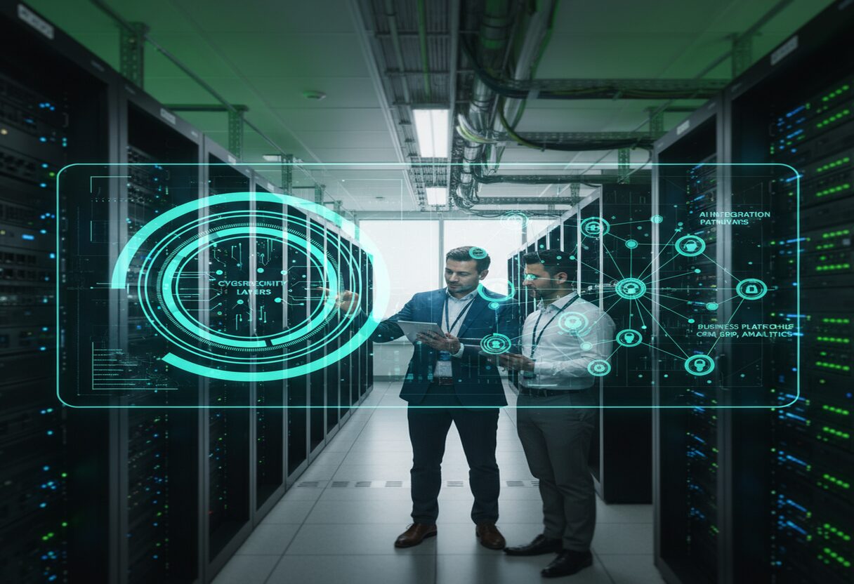 Integration demands and change management for AI compared to cybersecurity