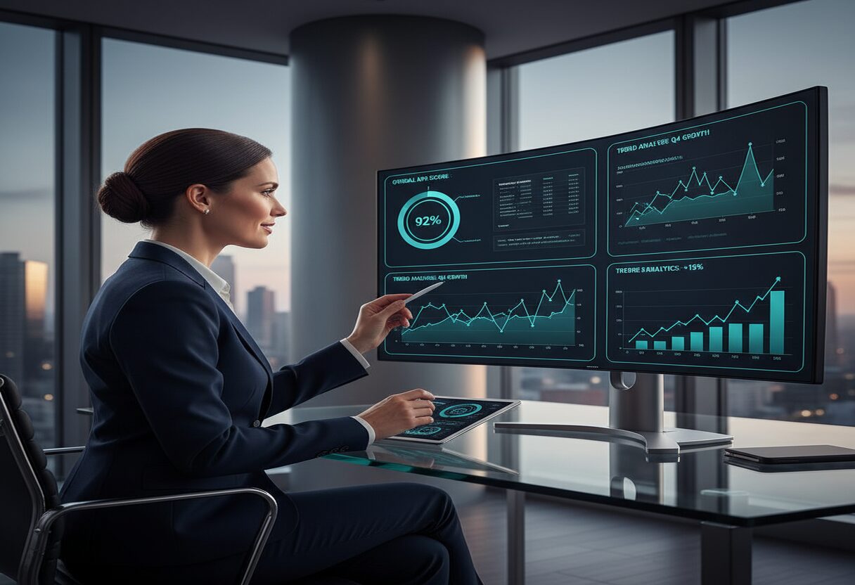 Monitor AI performance and optimize continuously with dashboards