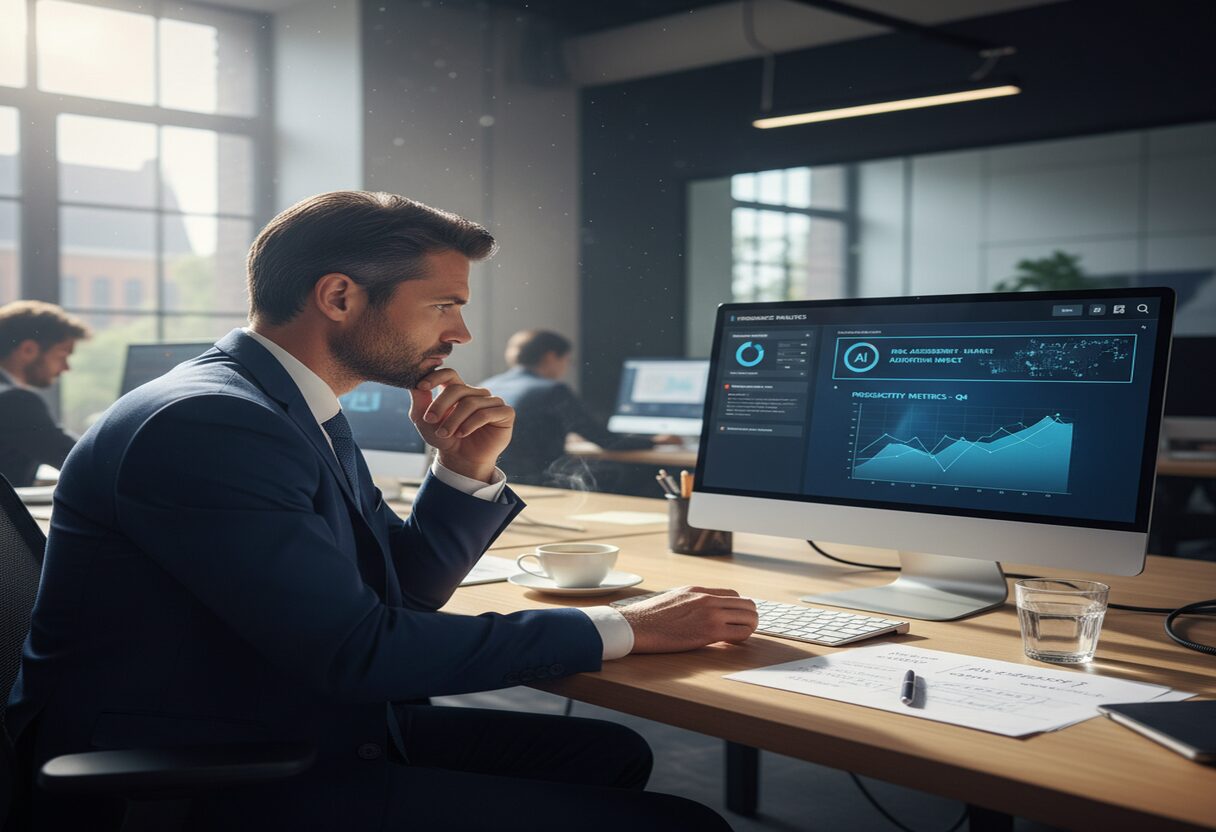 Common employee concerns about AI implementation including privacy, workload and transparency