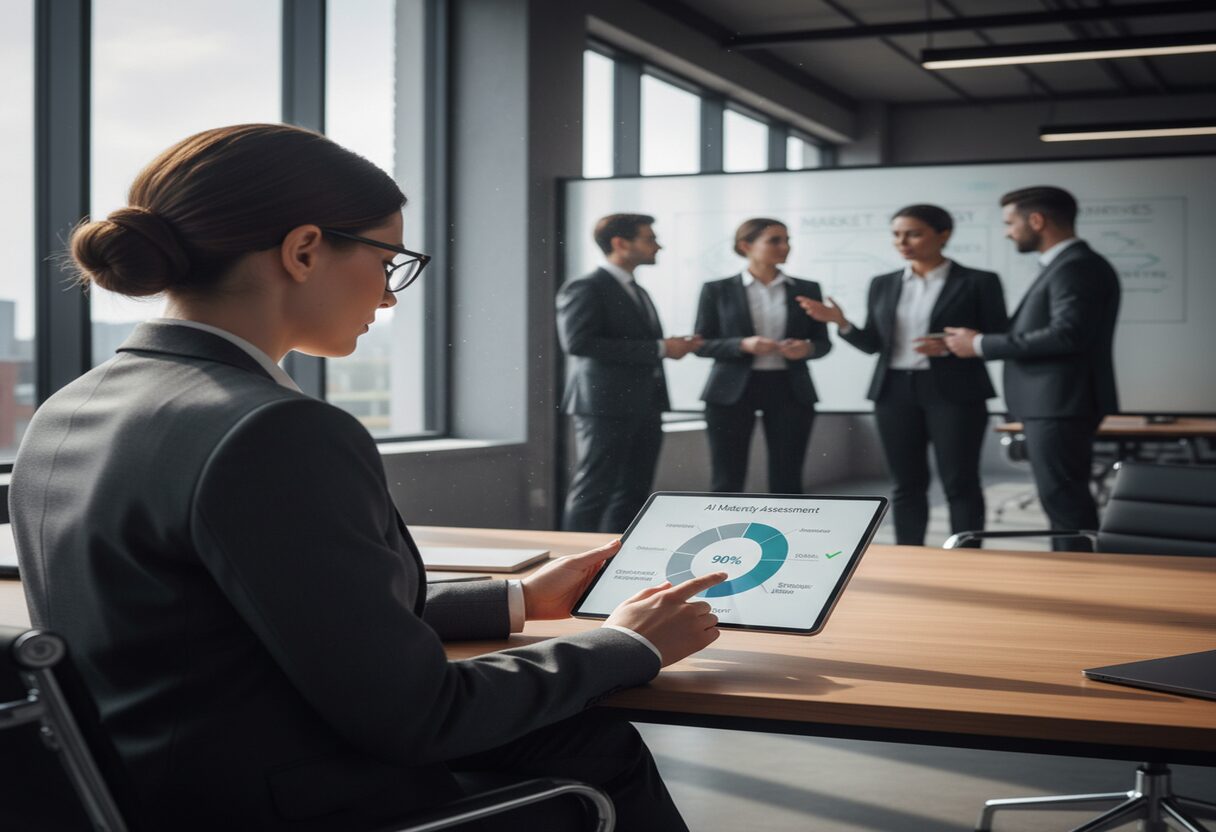 AI maturity gap challenges and opportunities for medium-sized companies