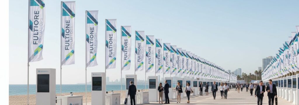 guide complet des beachflags formats impressions et utilisations professionnelles