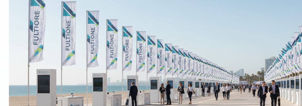 guide complet des beachflags formats impressions et utilisations professionnelles