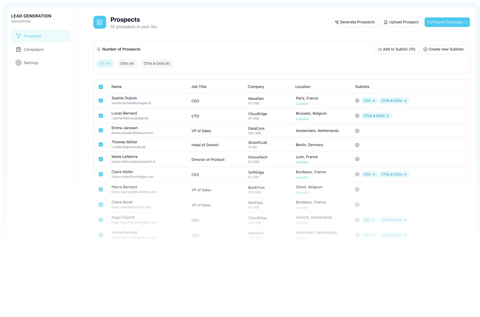 E-Reputation Dashboard
